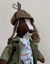 Load image into Gallery viewer, Deerstalker Hat for Barley the Dog Accessory
